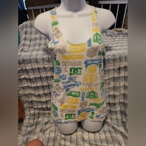 Dc shoes size m tank top